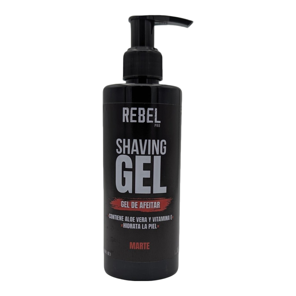 Shaving gel Rebel 250ml