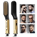 Cepillo de planchado para hombres, barba y cabello