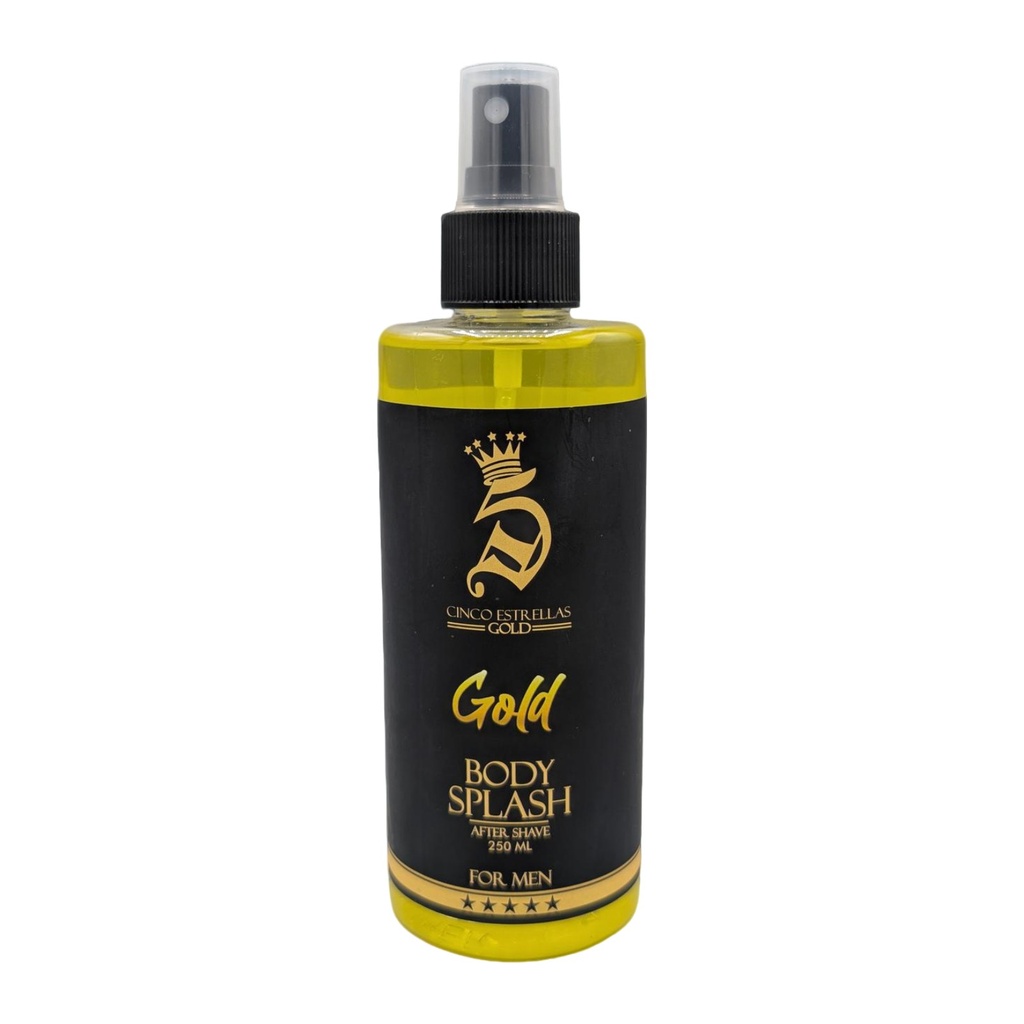 After Shave 5 estrellas 250ml, amarillo