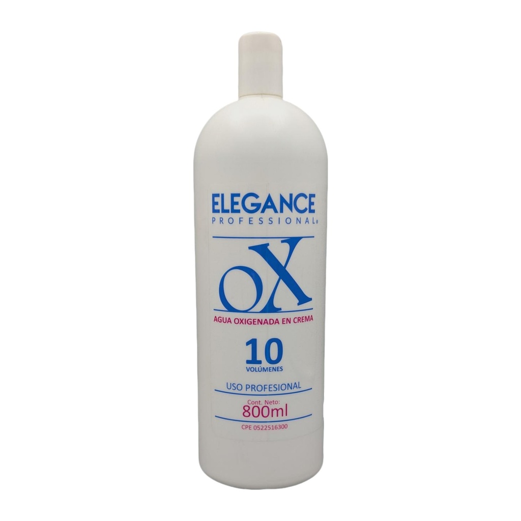Agua oxigenada Elegance Vol. 10, 800ML