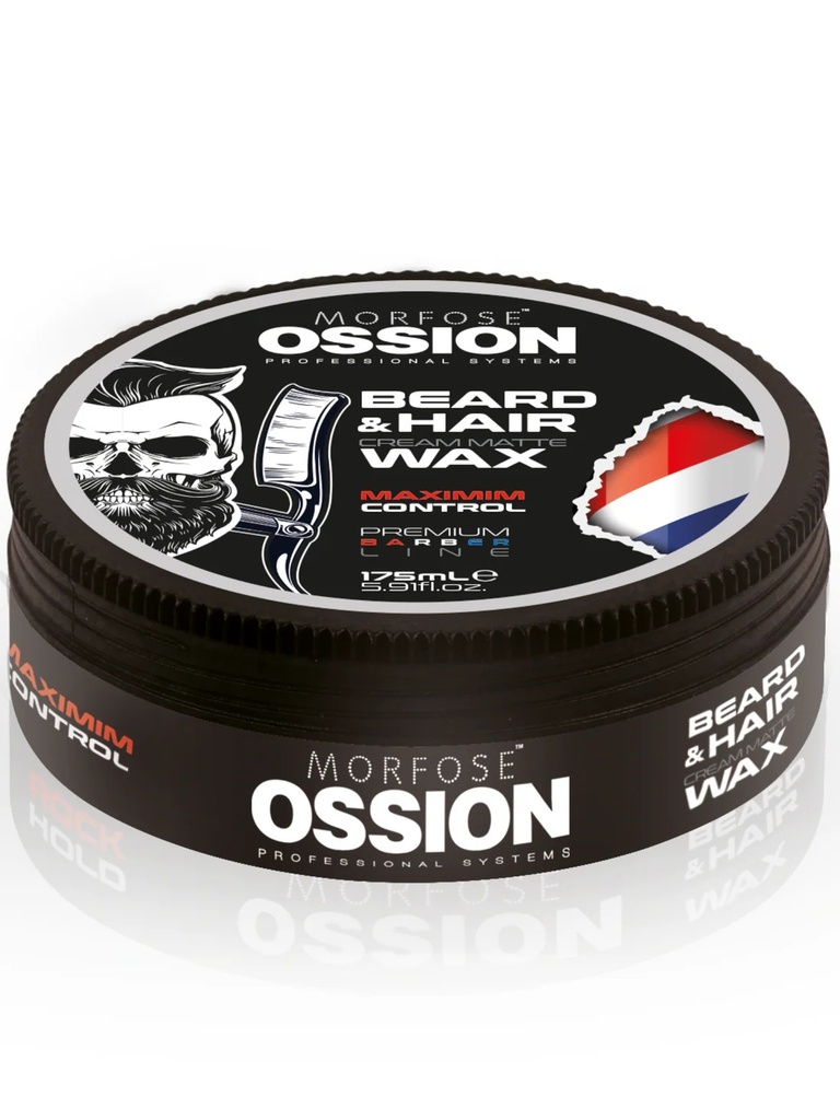 Cera Matte cabello y barba OSSION, 175ml