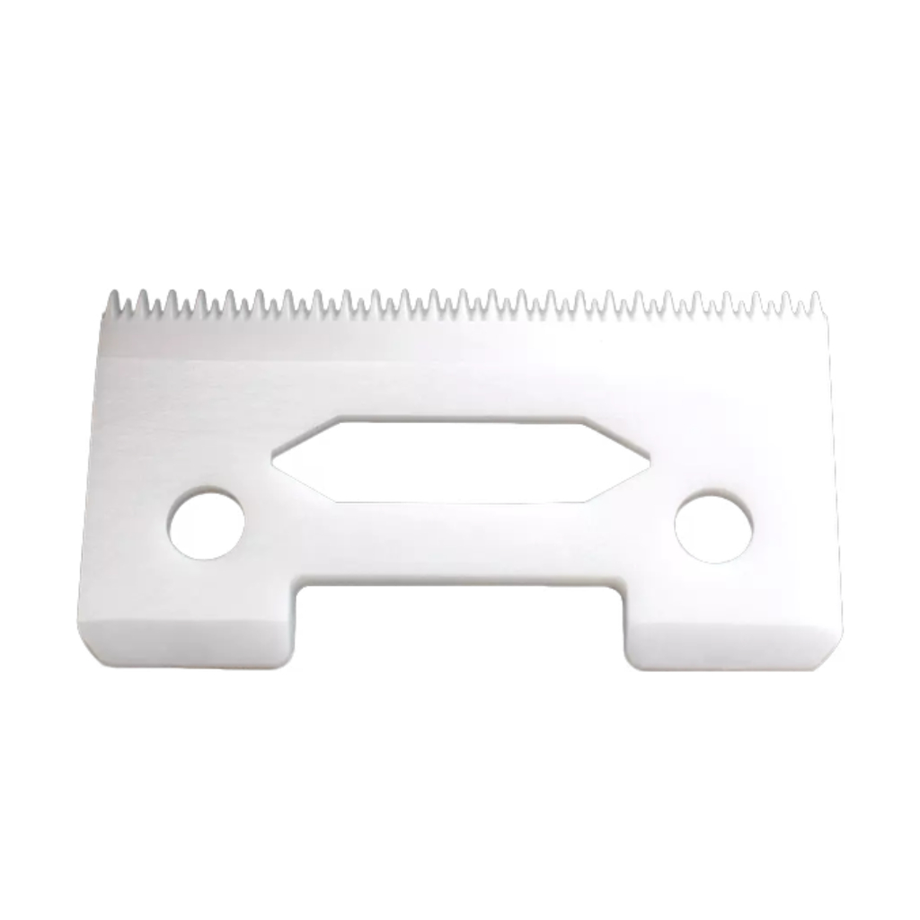 Cuchilla de Ceramica blanco Microdentada