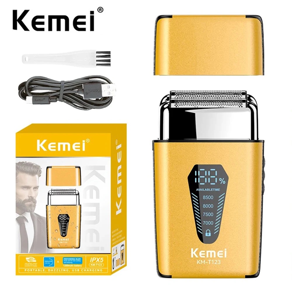 Kemei T123, shaver