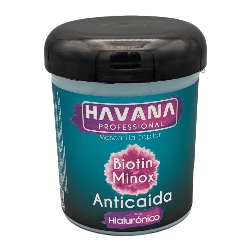 Mascarilla capilar Biotin/Minoxidil. Havana 500ml