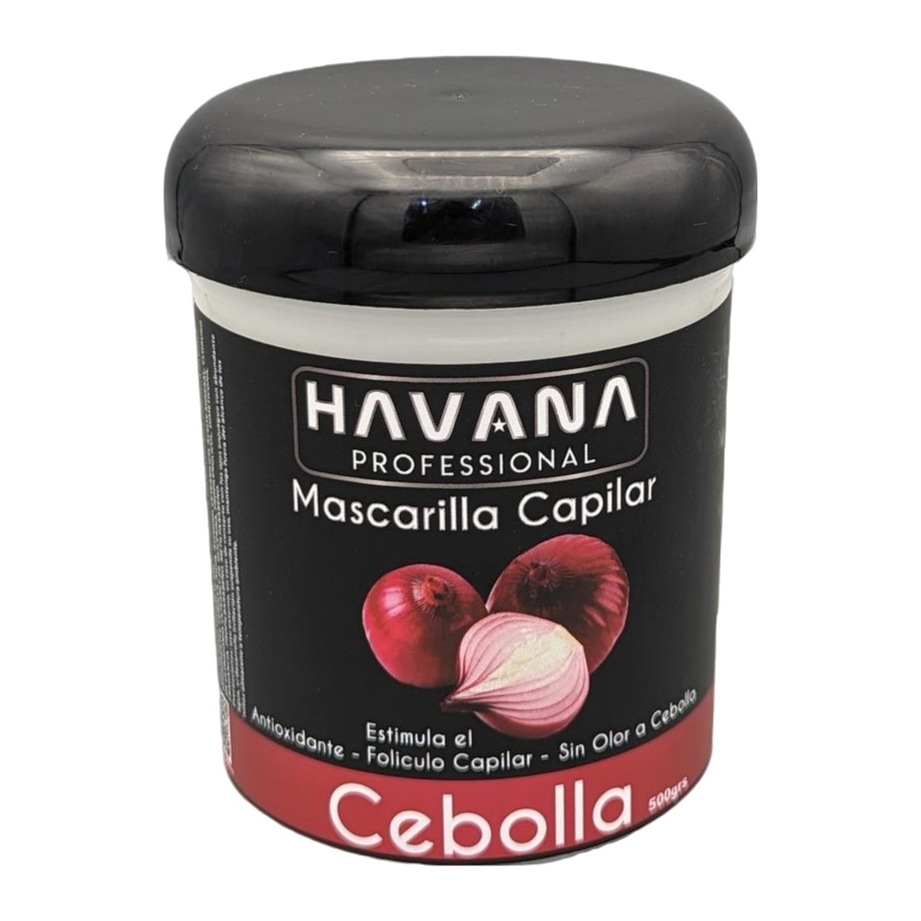 Mascarilla capilar de cebolla morada. Havana 500ml