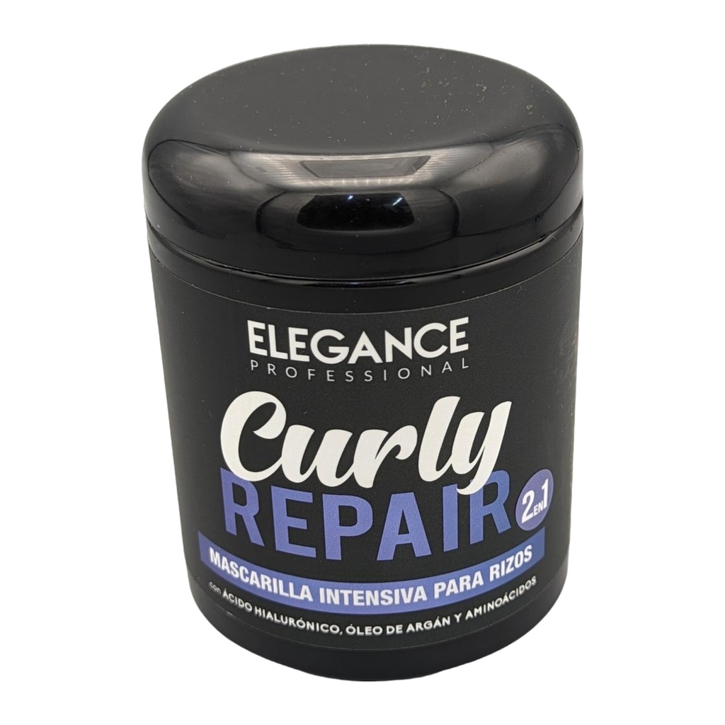 Mascarilla curly repair elegance 500gr, cabello fino