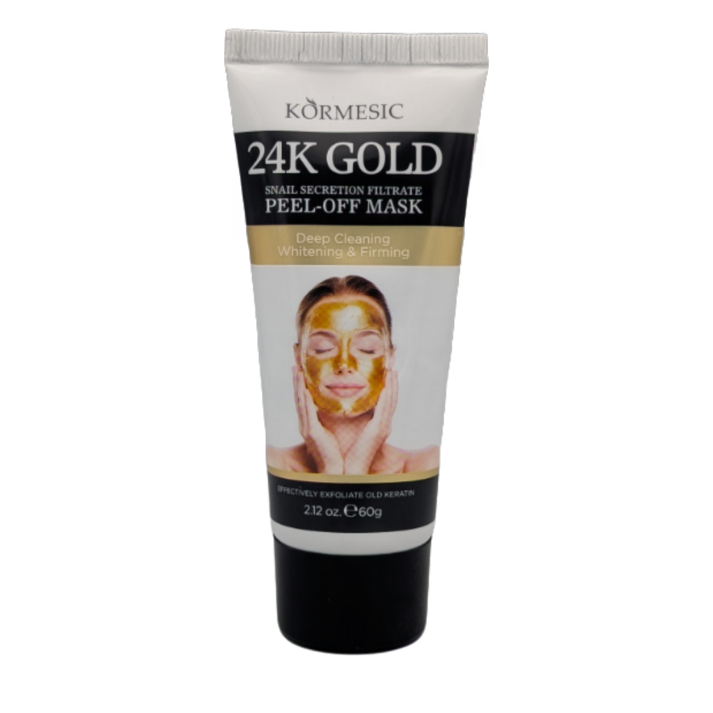 Mascarilla Dorada 24K 60gr, kormesic