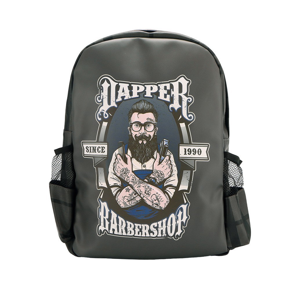 Morral barberia, dapper verde