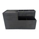 Organizador de tijeras/peines negro , sin diseño