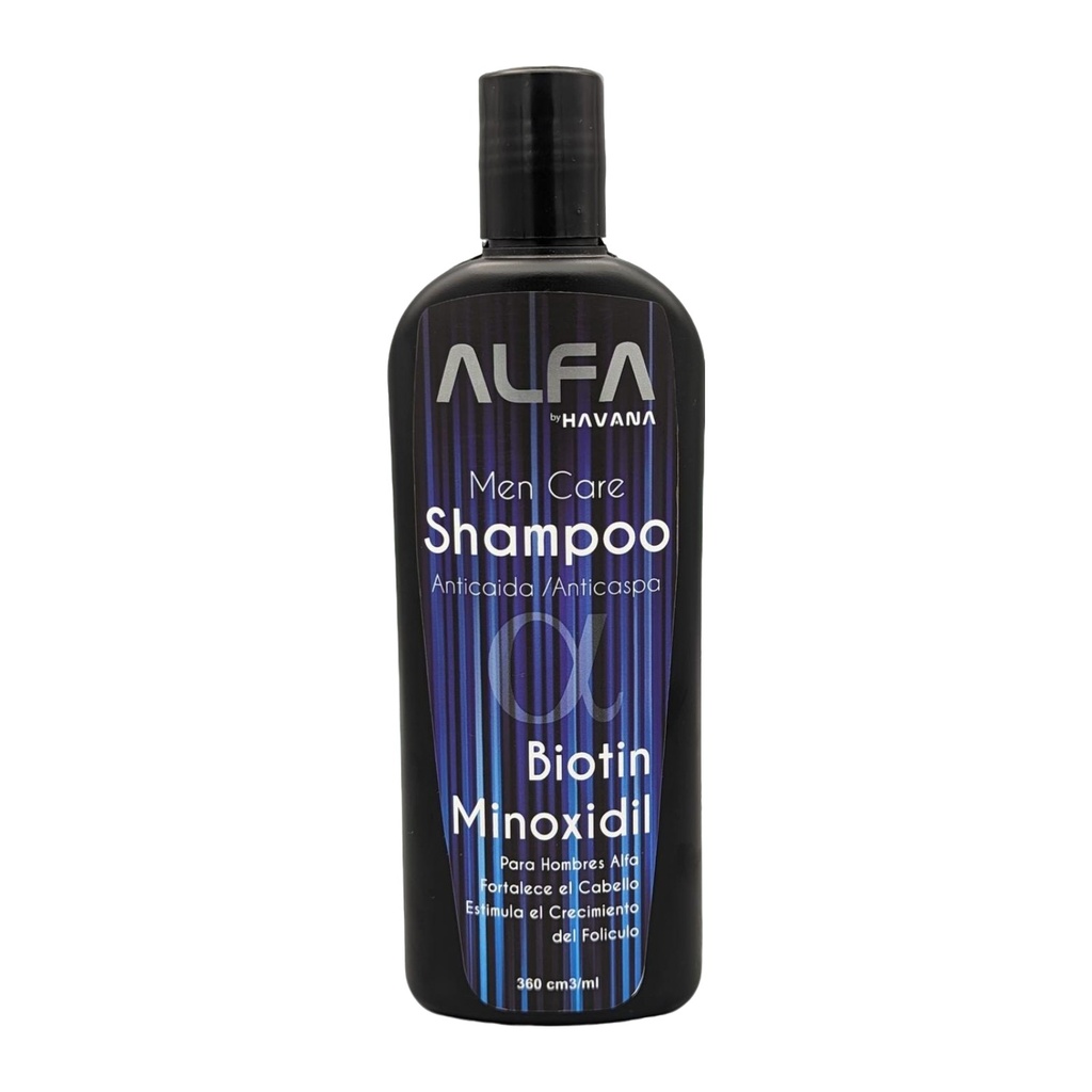 Shampoo Alfa men Biotin/minoxidil, 360ml
