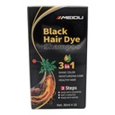 Shampoo cubre canas MEIDU caja 30ml*10, negro
