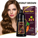 Shampoo cubre canas MEIDU 500ml, chestnut brown