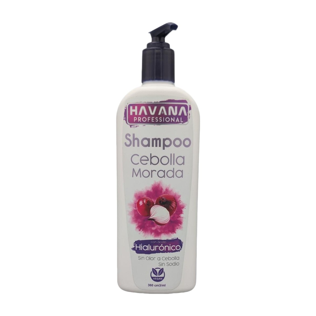 Shampoo de cebolla morada. Havana, 360ml