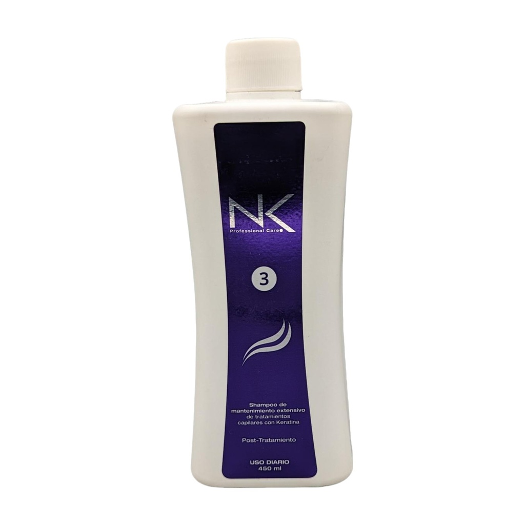 Shampoo NK paso 3, sin sal 450ml