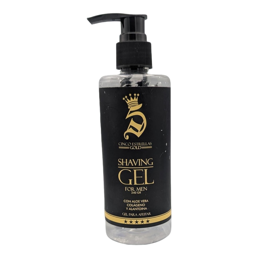 Shaving gel 5 estrellas 240ml