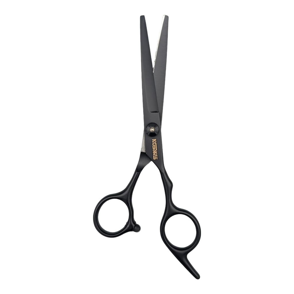 Tijera negra individual 6" pulgadas