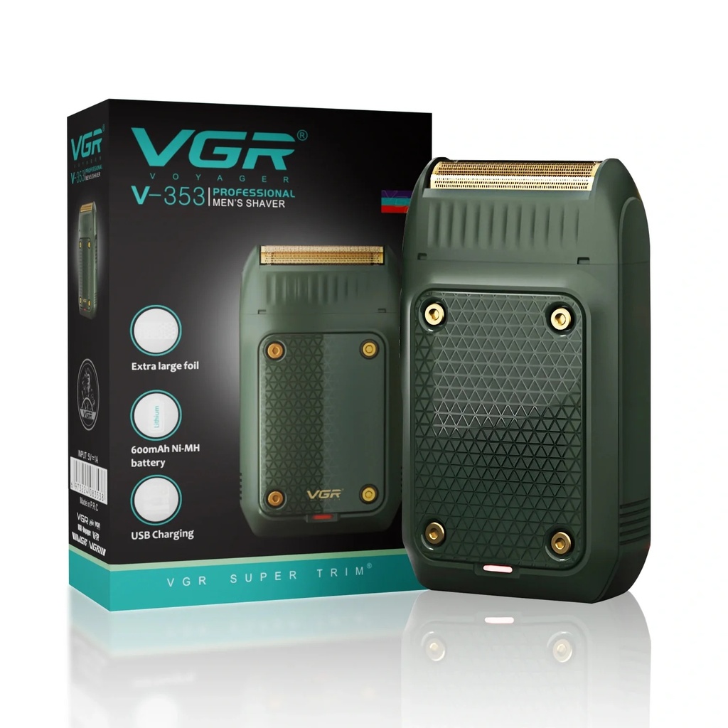 VGR V-353 verde, shaver