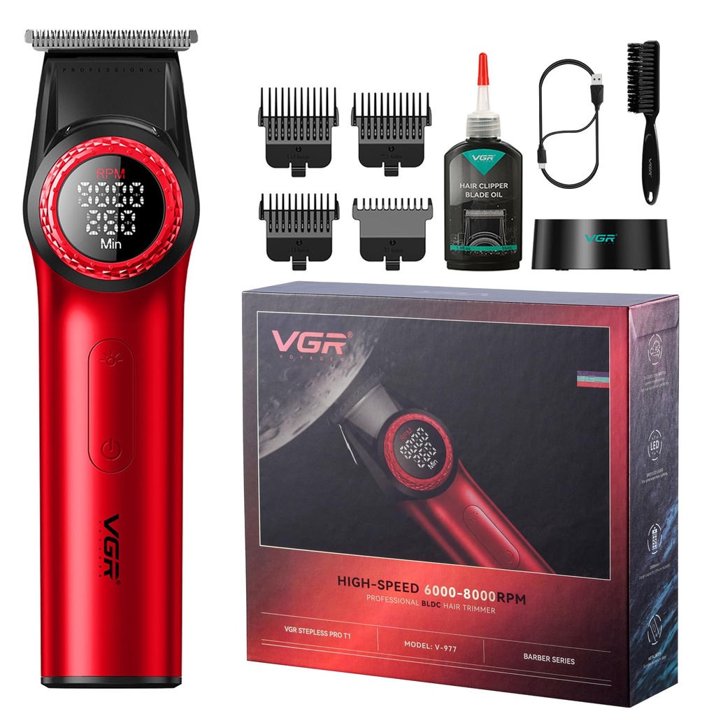 VGR V-977 rojo, trimmer