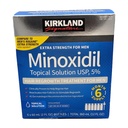 Minoxidil KirKland 5%, caja 6und*60ml 
