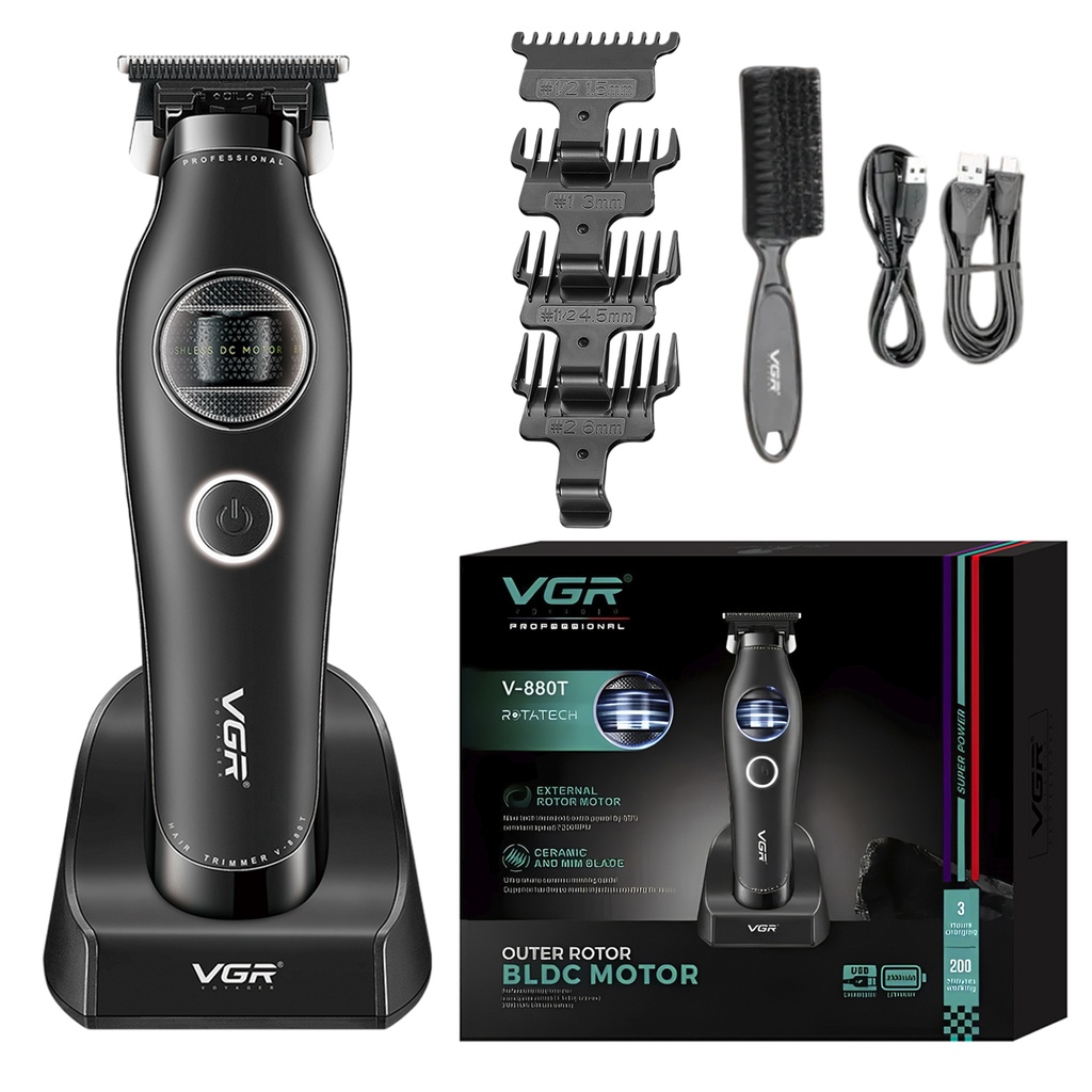 VGR V-880t negro, trimmer
