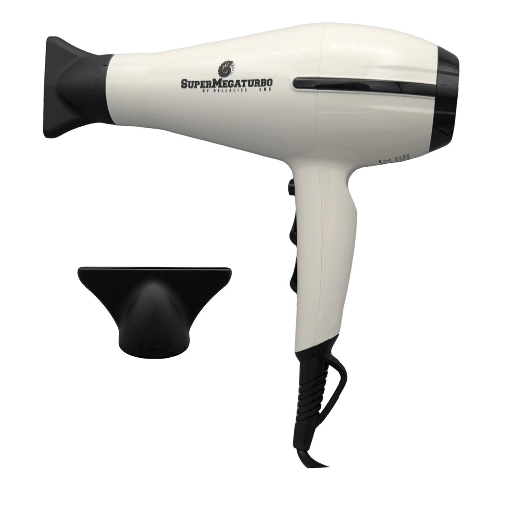 Secador BellaLiss Supermegaturbo SUPER-5200w blanco