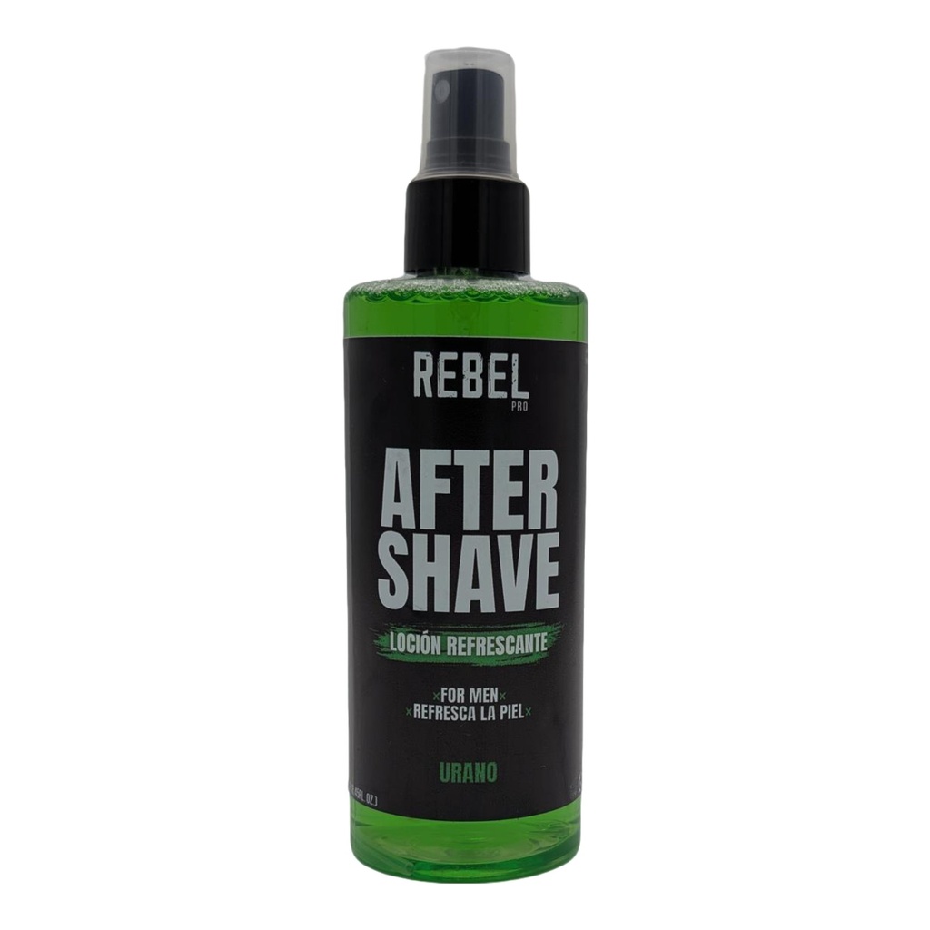 After shave Rebel 250ml, VERDE