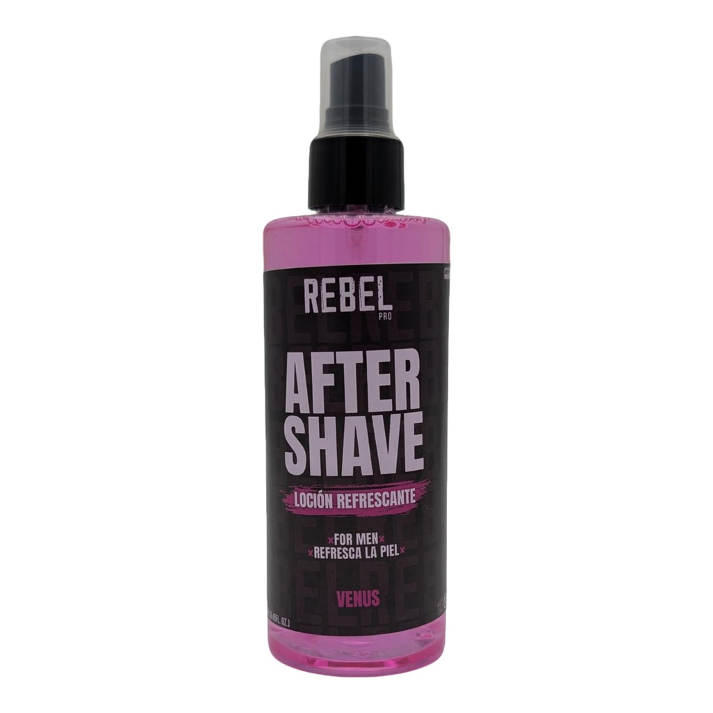 After shave Rebel 250ml, FUCSIA