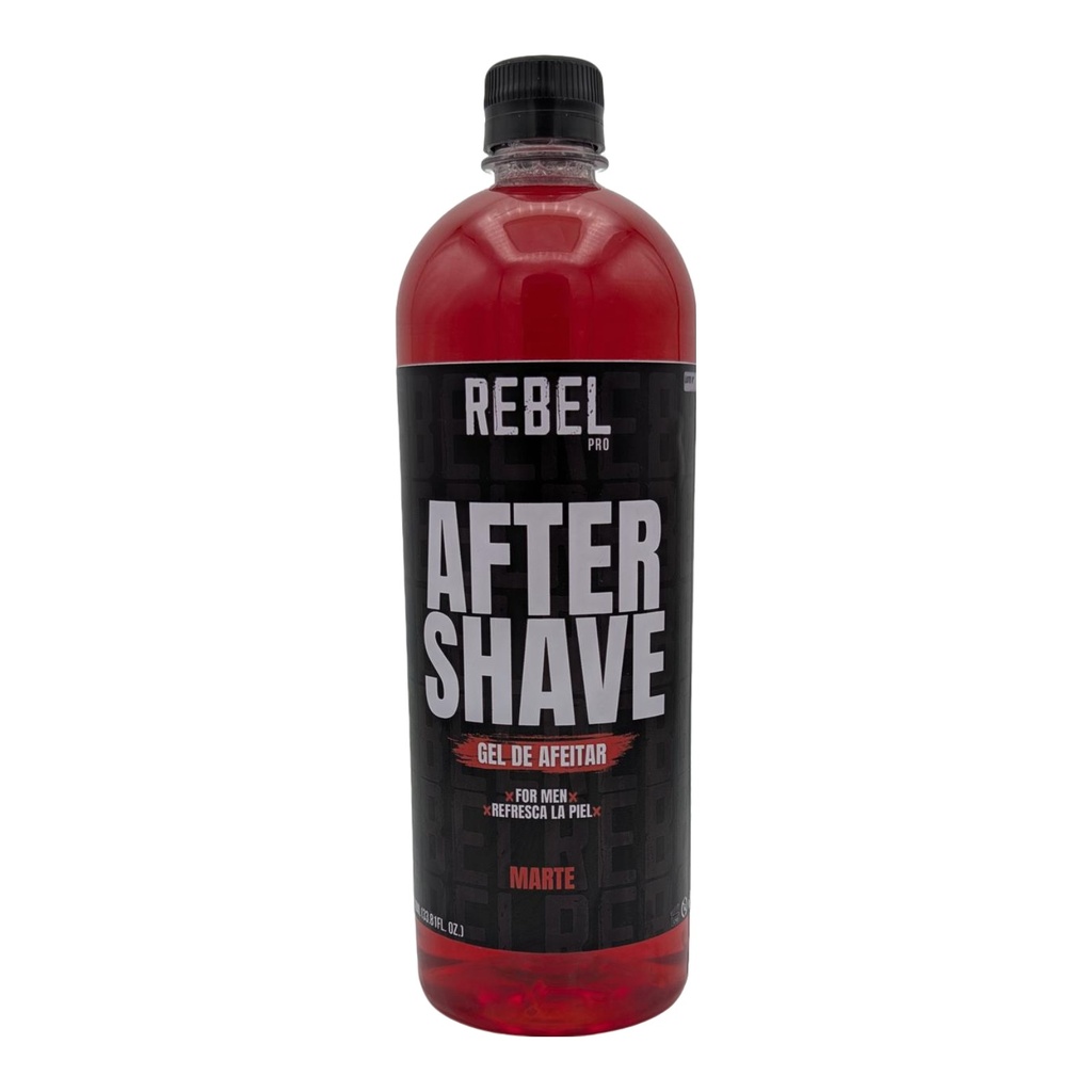 After shave Rebel 1L, ROJO