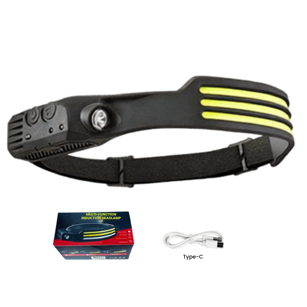 Linterna frontal recargable W689-3