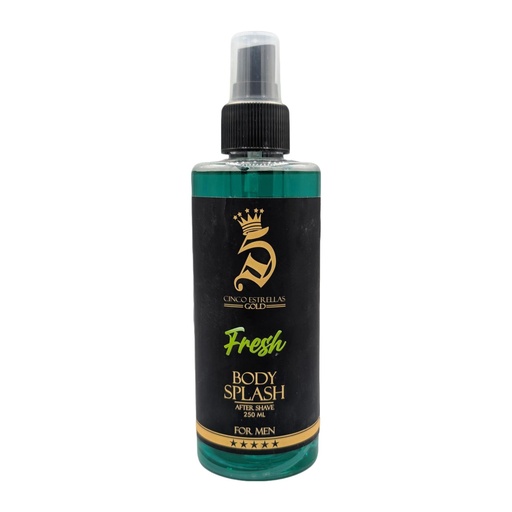 [5377] After Shave 5 estrellas 250ml, verde