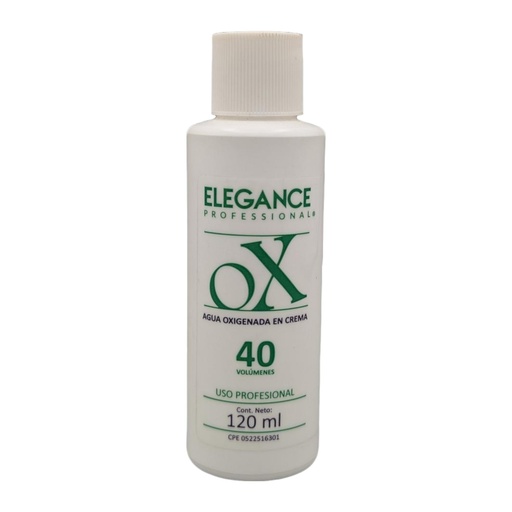 [3708] Agua oxigenada Elegance Vol. 40, 120ml