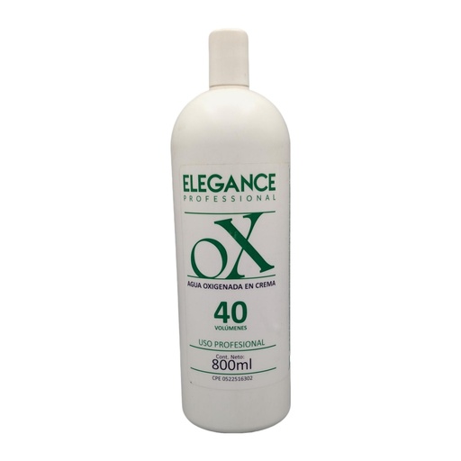 [3709] Agua oxigenada Elegance Vol. 40, 800ML