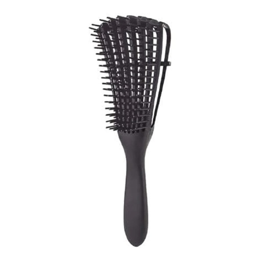 [6399] Cepillo flexible / cepillo de rizos, negro
