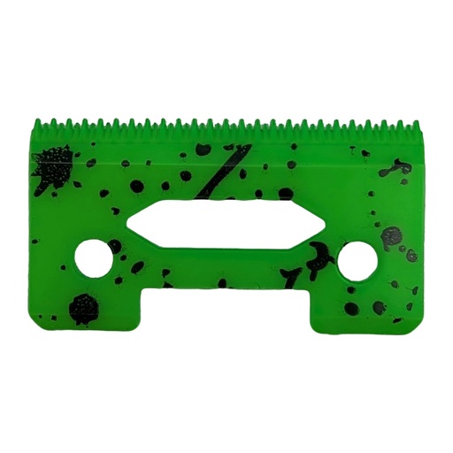 [1127] Cuchilla de Ceramica naranja Microdentada