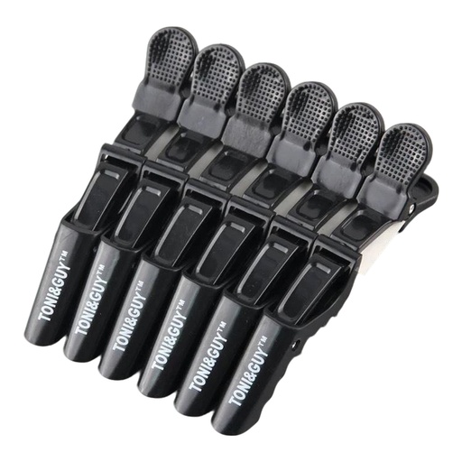 [4319] Pinzas cocodrilo, negro