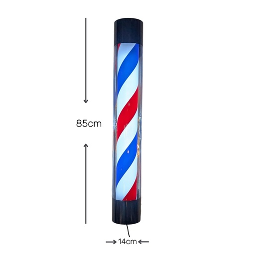 [4444] Poste de Barberia 85cm Clasico