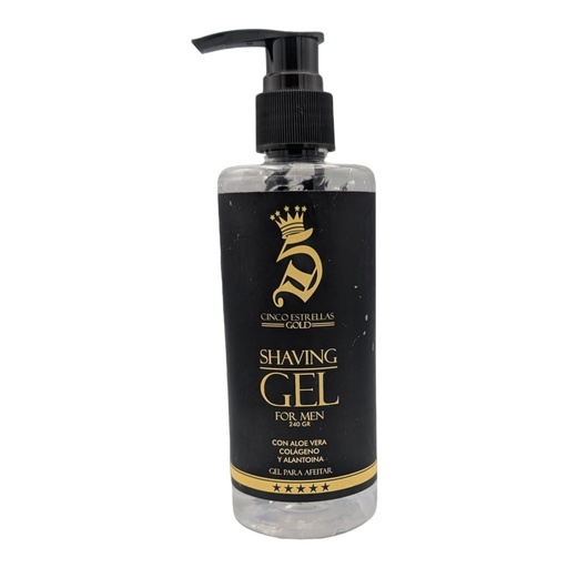 [5379] Shaving gel 5 estrellas 240ml