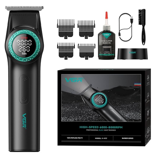 [4625] VGR V-977 negro, trimmer