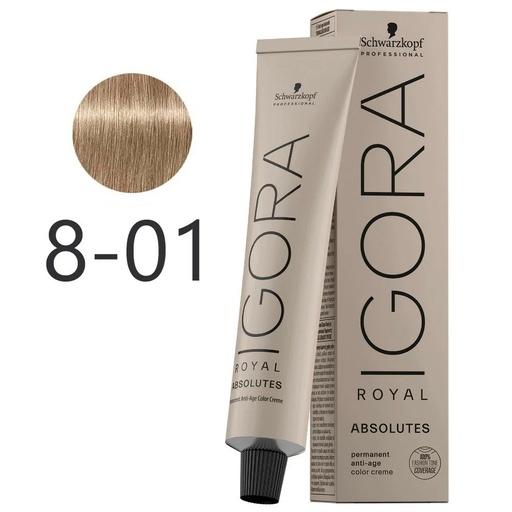 [8-01] Igora Royal 8-01