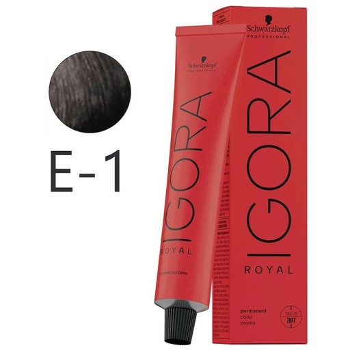 [ E-1] Igora Royal E-1