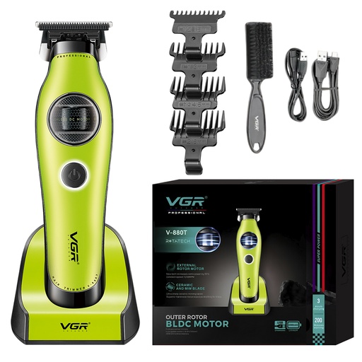 [4596] VGR V-880t verde, trimmer