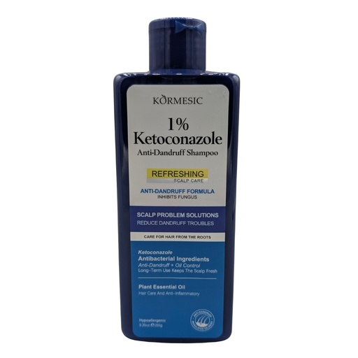[9659] Shampoo anticaspa Ketoconazol 1% 265gr, Kormesic 